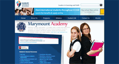 Desktop Screenshot of marymount.scdsb.edu.on.ca