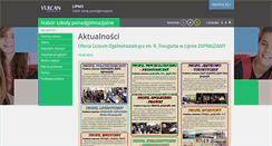 Desktop Screenshot of lipno.edu.com.pl